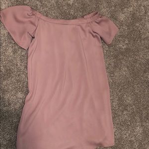 Purple forever21 flowy dress